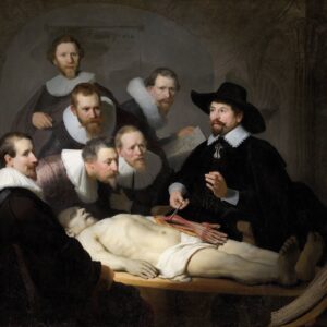 The anatomy lesson of dr nicolaes tulp