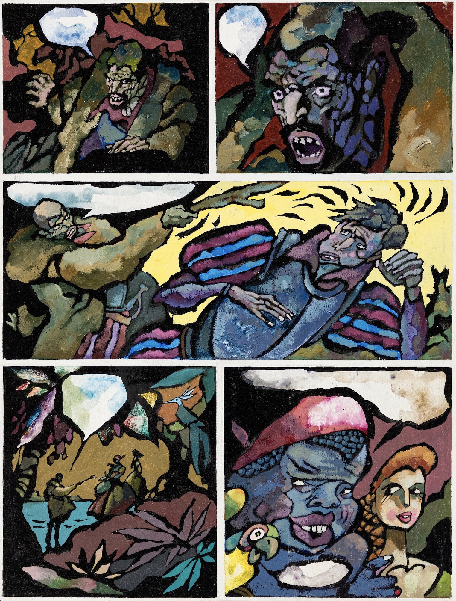 Alberto Breccia Arttwork