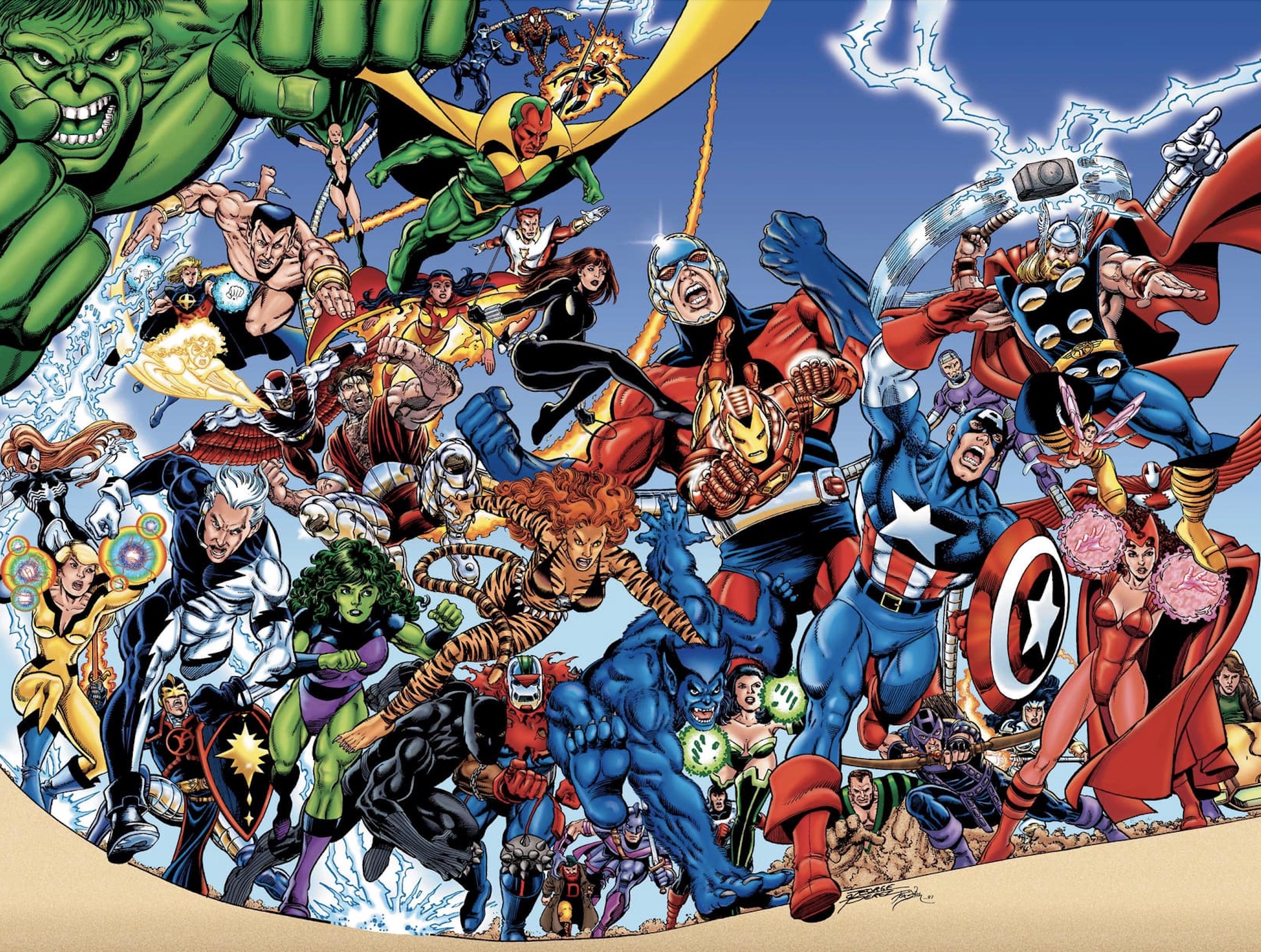 George Pérez Artwork