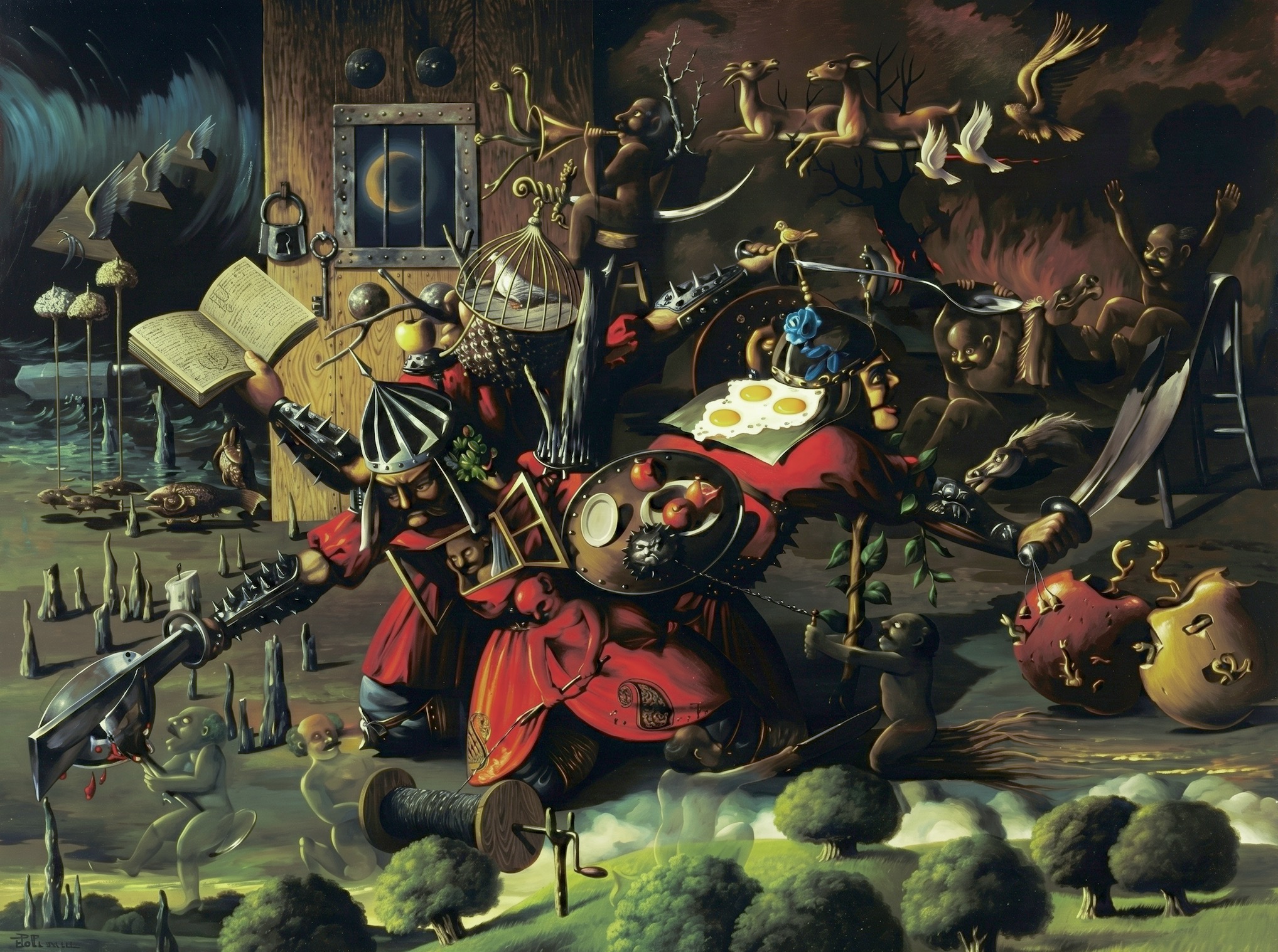 Ali Akbar Sadeghi Artwork