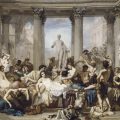 The Romans in their Decadence
