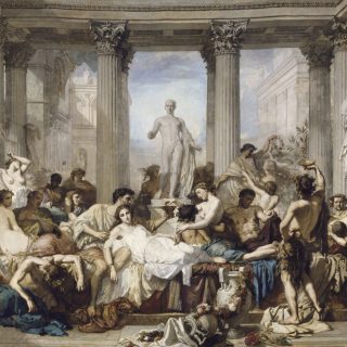 The Romans in their Decadence