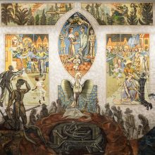 Per Krohg muralism and symbolism Artwork