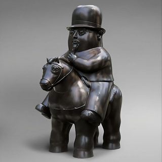Botero_ Man on Horseback 1984
