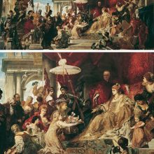 Hans Makart orientalism Artwork