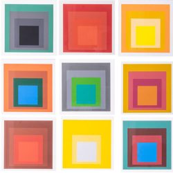 Josef Albers abstract Artwork