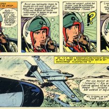 Albert Weinberg Comic Art - Dan Cooper Story of Royal Canadian Air Force